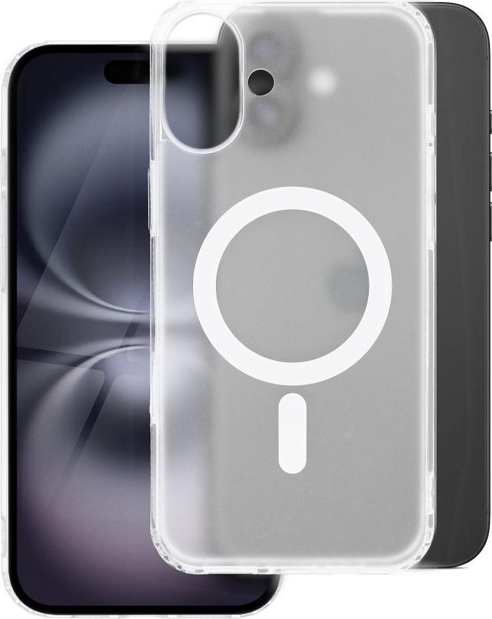 Kryt na mobilný telefón FROST MAG COVER kompatibilný s MagSafe vhodný pre SAMSUNG S25 transparentný