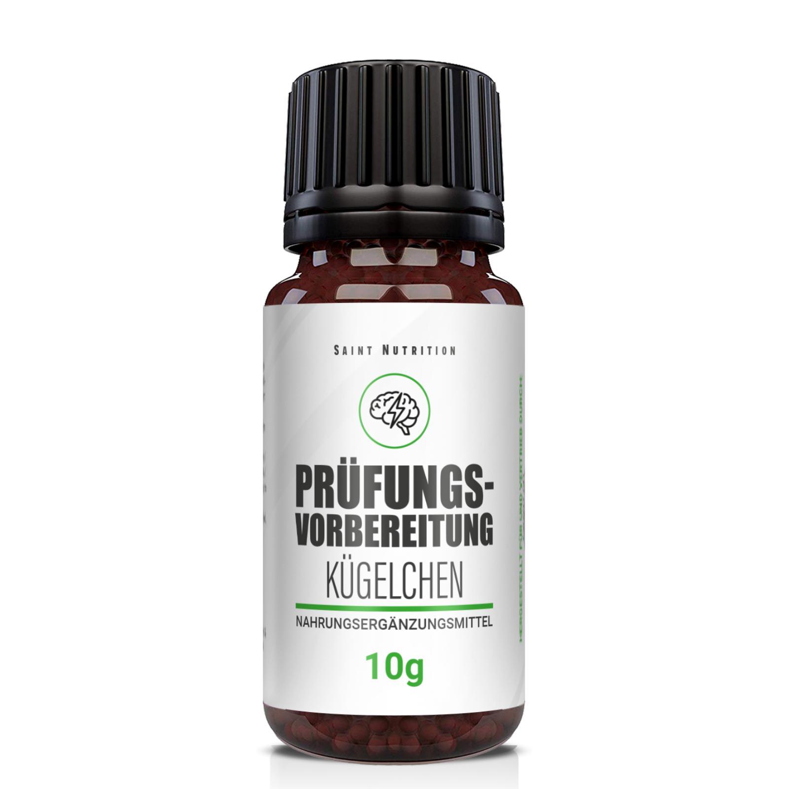 Saint Nutrition® Prüfungsvorbereitung | reduziert Nervosität – innere Ruhe während Prüfungssituationen – unterstützt bei Nervosität & Unruhe