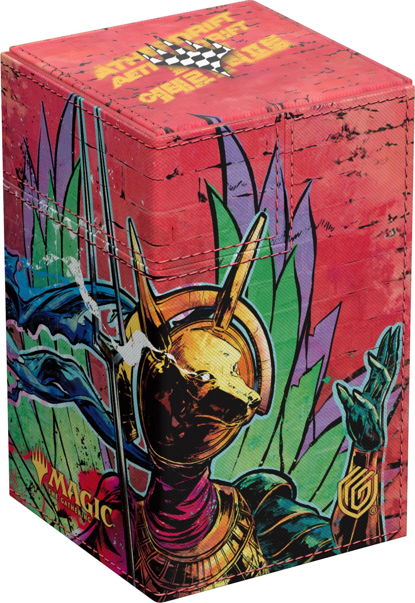 Ultimate Guard Flip'n'Tray 100+ Xenoskin Magic: The Gathering "Aetherdrift" - Design 2 UGD011567