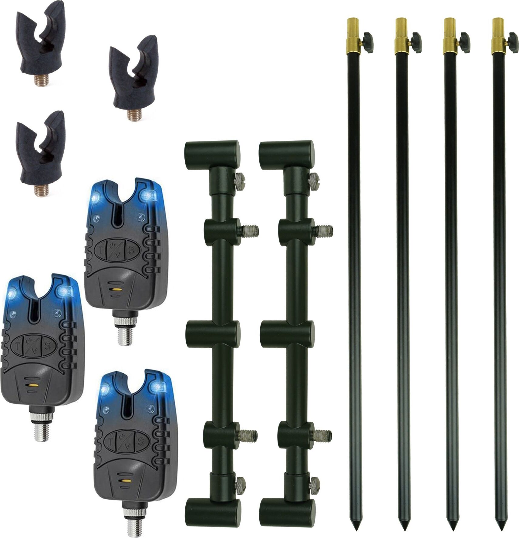 Eurocatch Goalpost set 3 Rod adjustable Complete - Rutehalter SET3366