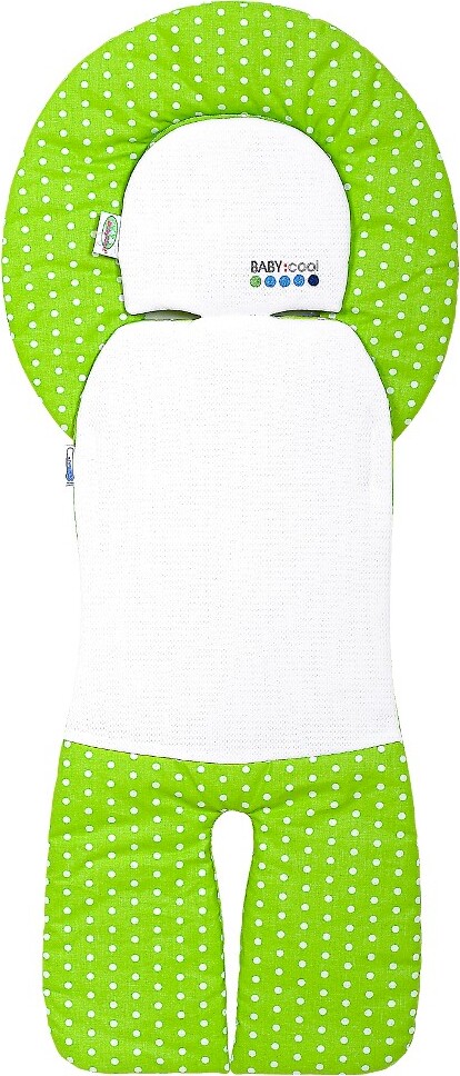 Odenwälder BabyNest Odenwälder 10159-1997 Babycool- Autositzauflage Tupfen limette