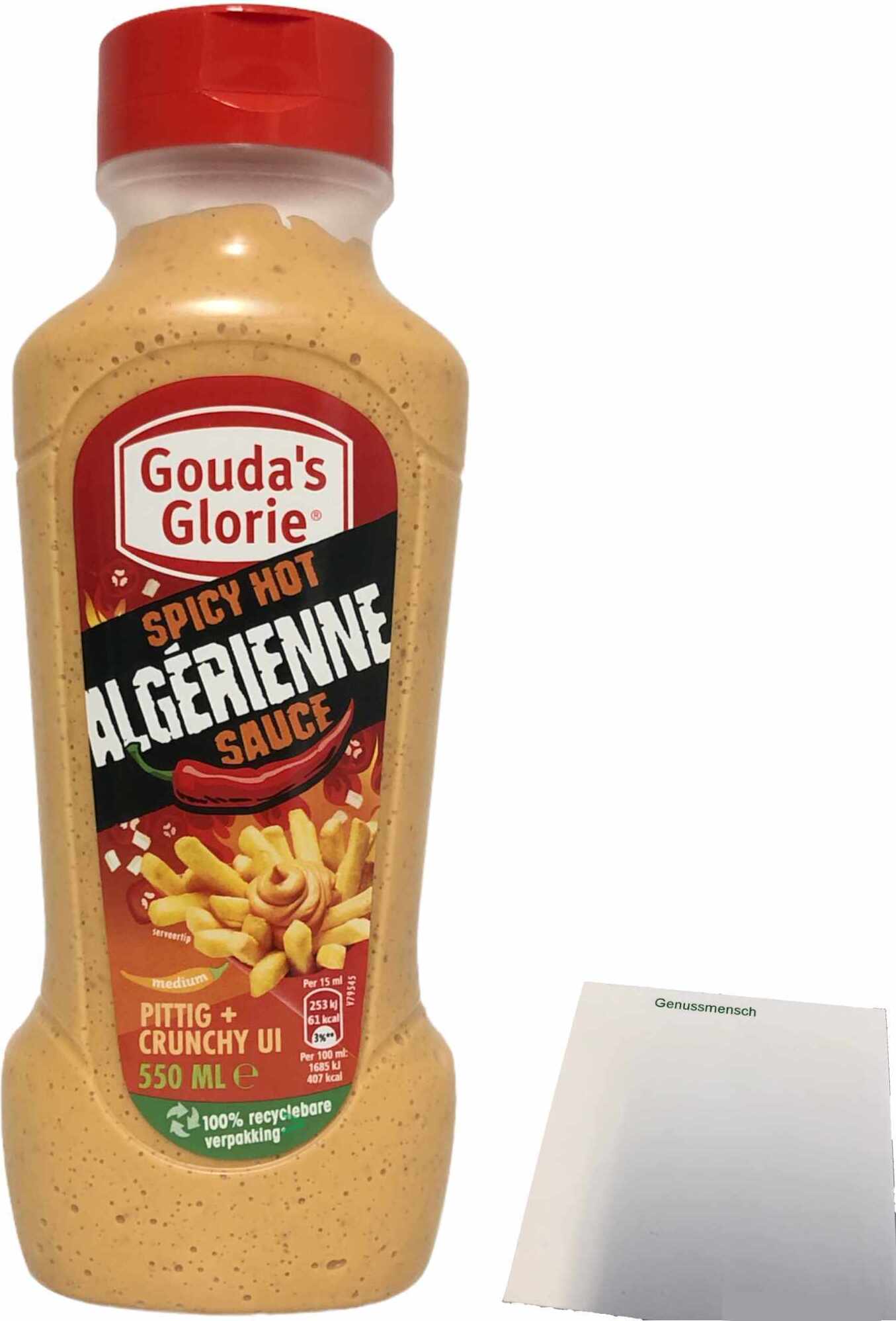 Gouda's Glorie Spicy Hot Algerienne Sauce Kaufland.de