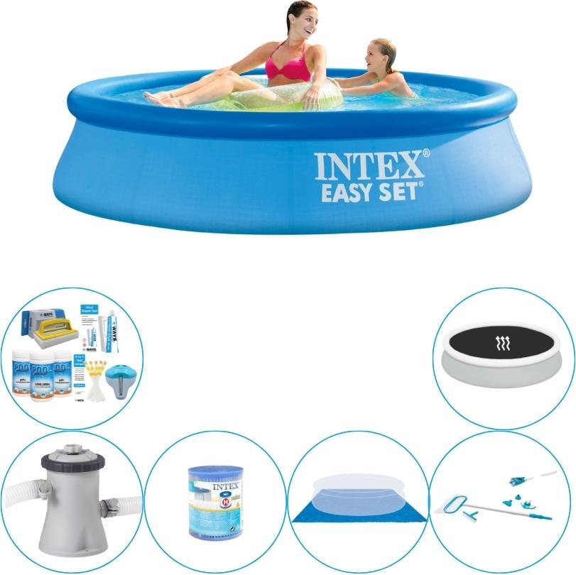 Intex Easy Set Round 244x61 cm - Kombinovaný set pre bazény