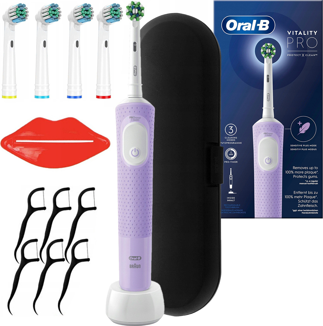 Elektrická Zubná Kefka Oral-B Vitality Pro D103 + Príslušenstvo