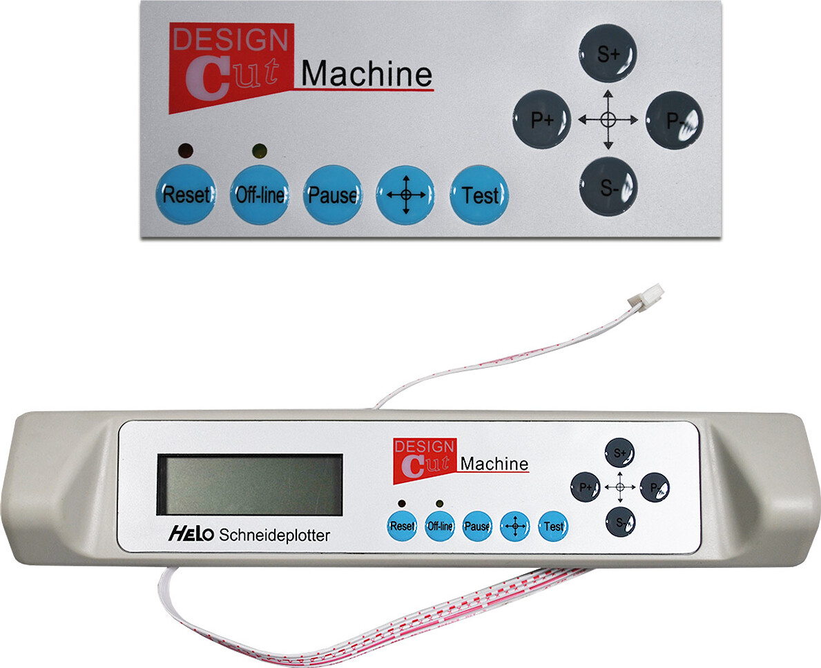 Helo Display komplett Schneideplotter HSP 360, 720, 1360 NG Bildschirm Bedienteil 176182