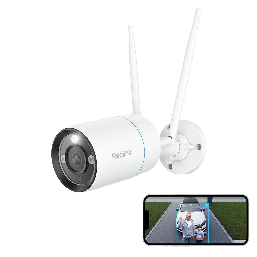 Reolink Argus 3 Pro Reolink 4K Telecamera Wi-Fi Esterno Con Doppio Obbiettivo 180u00b0 Faretti, Videocamera WiFi A 2,4 Telecamera Wi-fi Esterno 4k - Foto 6