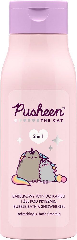 Pusheen Badezusatz & Duschgel, sanft schäumend, 400 ml