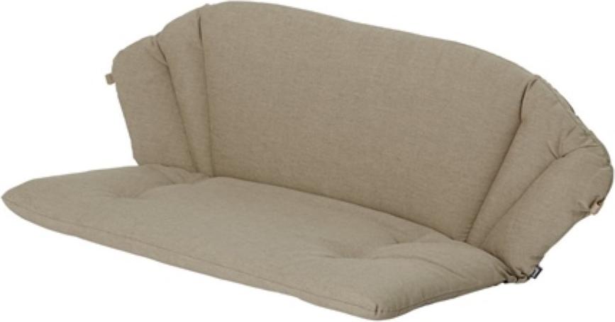 Bank toledo / Eleganz Jute 100x85x6 cm Havanna Hartman SCAN8711268371567