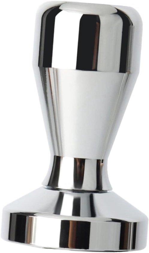 OEM Espresso-Tamper, Edelstahl-Espressobohnen-Pressebasis, 49 mm, Silber 2026