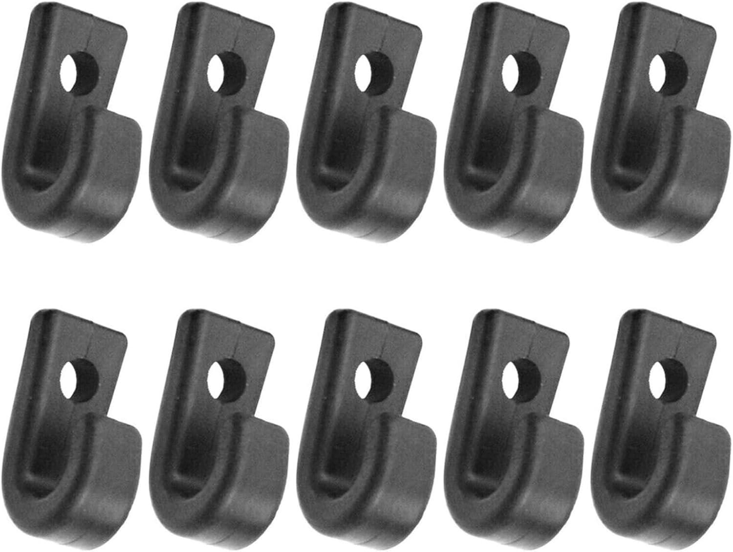 Jormftte Hochfeste Nylon-J-Haken, geeignet für Marine, Angeln, Kajakfahren, Zelten und Bootfahren. KAU-HT-LR-TH-20260427-61