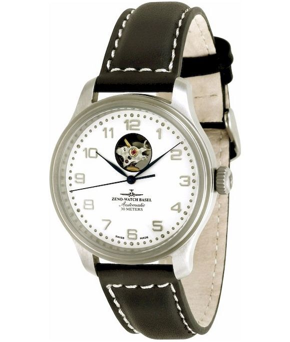 Zeno-Watch - Náramkové hodinky - Pánske - NC Retro Open Heart - 9554U-e2