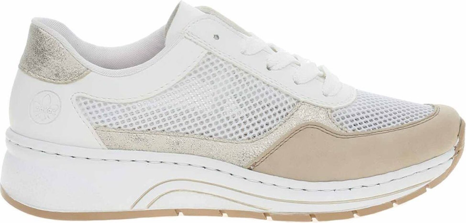 Damen Schuhe Rieker N6503-80 weiss 37 N650380