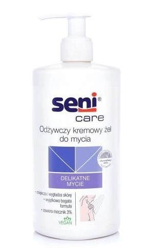 SENI CARE Cremiges Reinigungsgel mit Urea (500 ml)