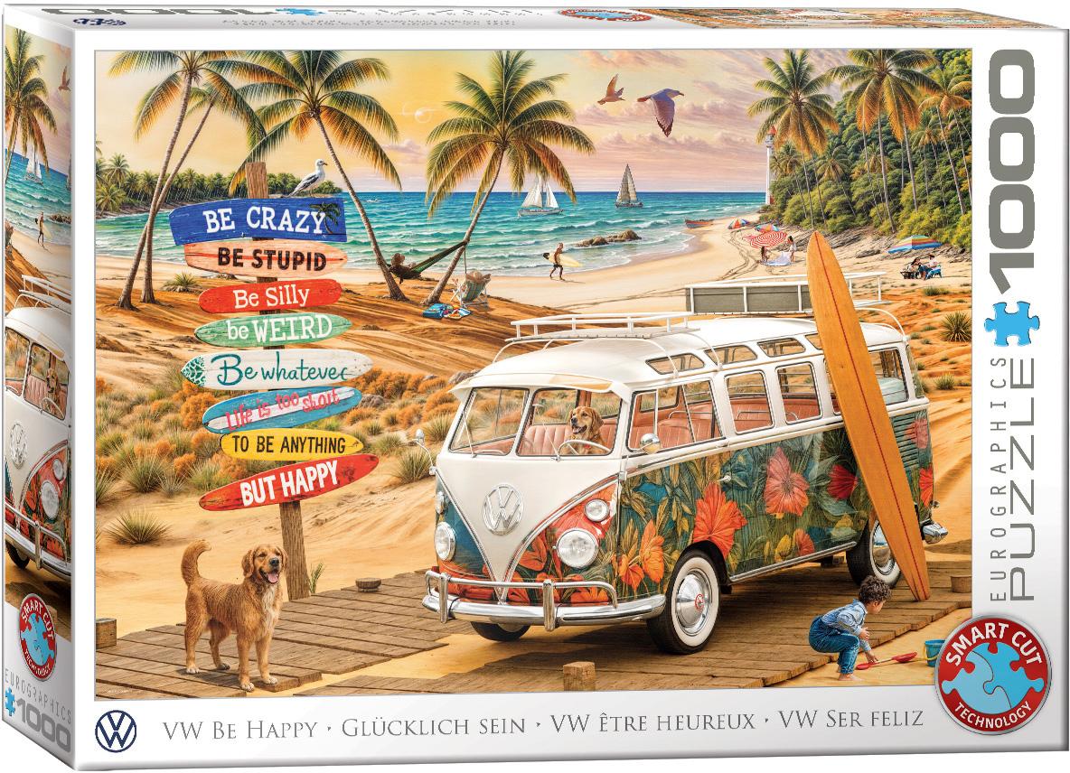 Eurographics s.r.o. Eurographics Puzzle VW Be Happy, 1000 Teile, 68 x 48 cm, 6000-6066