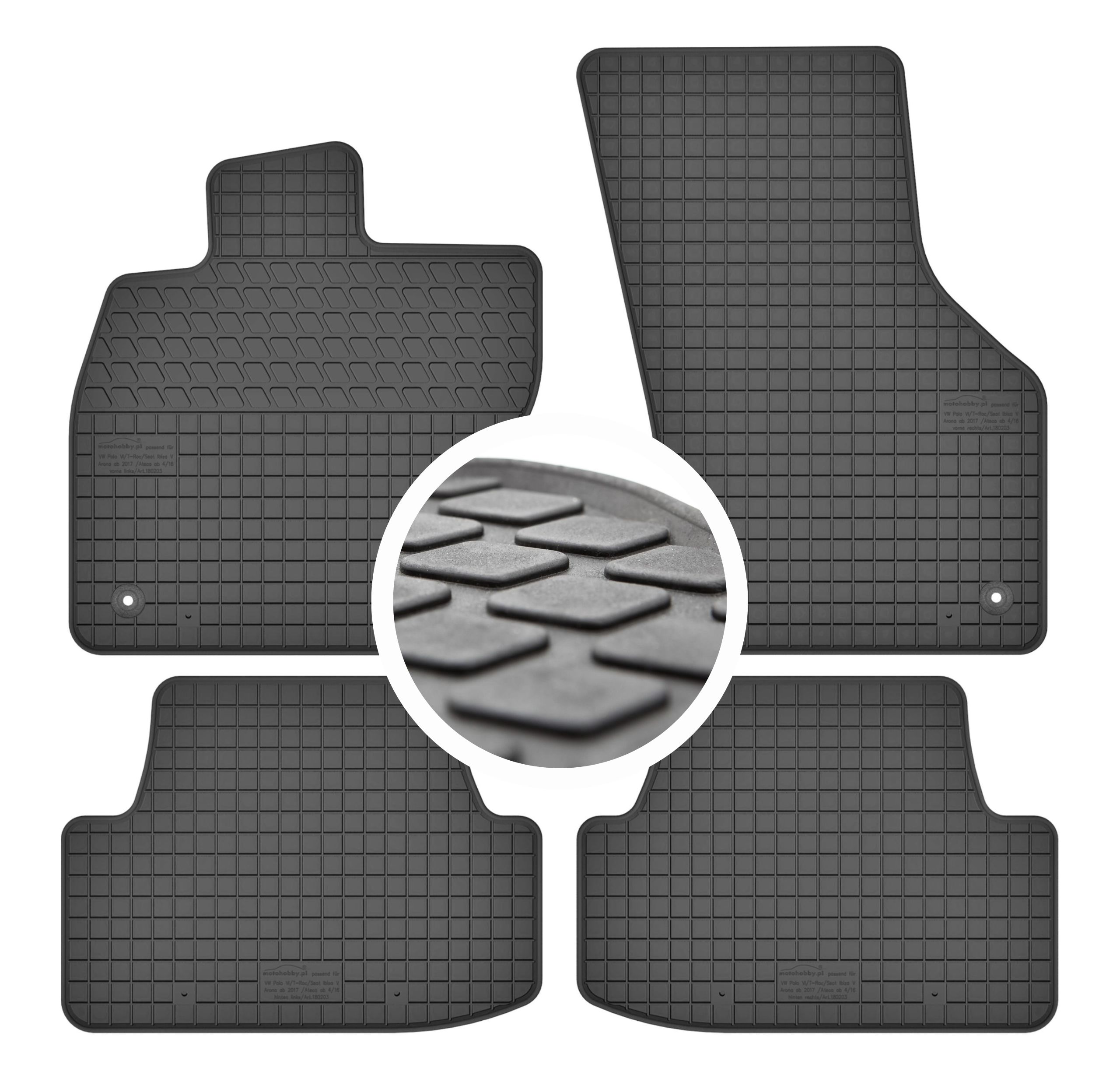 Auto-Fußmatten gummimatten für VW T-Roc