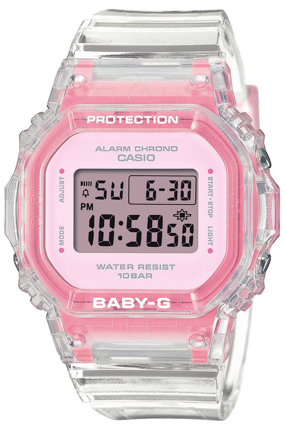 Hodinky Casio Baby-g - Summer Jelly Series - Pink BGD-565SJ-7ER