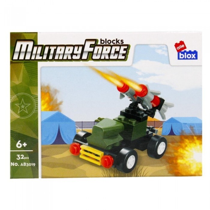 ALLEBLOX Militärische Bauklötze