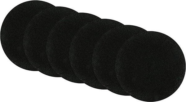 INF 5 Stück Kohlefilterpads, geruchsabsorbierende Baumwollpads 165x165x10mm 350933