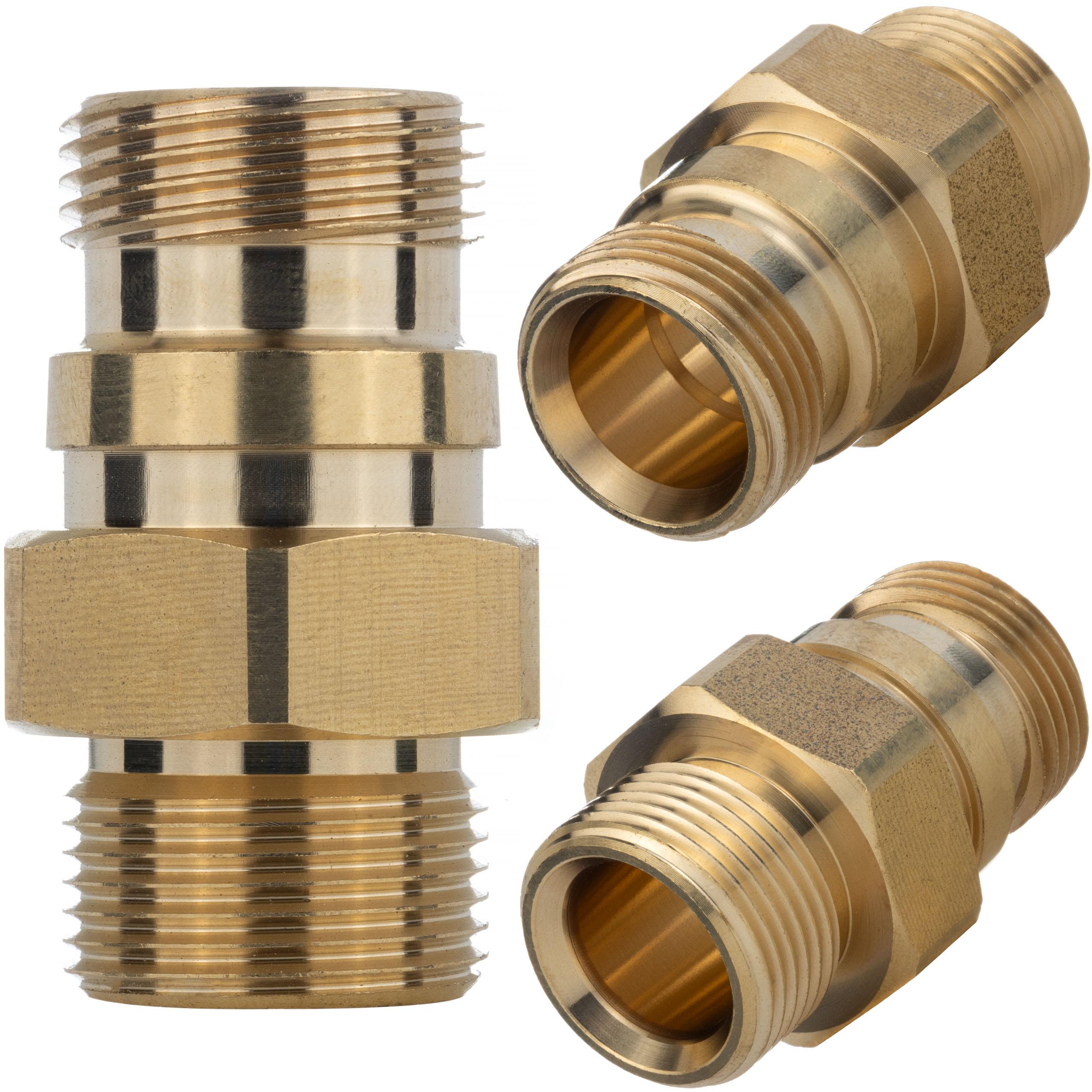 Rosfix Adapter M22-EASY!Lock – Hochdruckadapter | 300 bar, 155°C, Easy!Lock, M22x1,5 | Ersatz für Kärcher | Verbindung alter und neuer Schläuche | Zubehör Hochdruckgeräte 4111-029