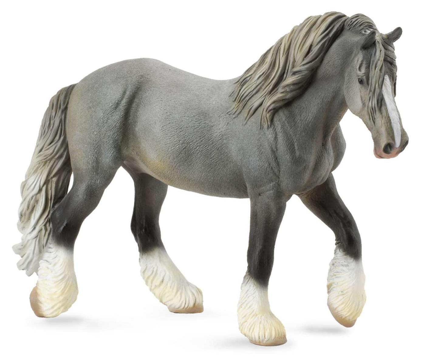 CollectA Shire Horse Stute - grau