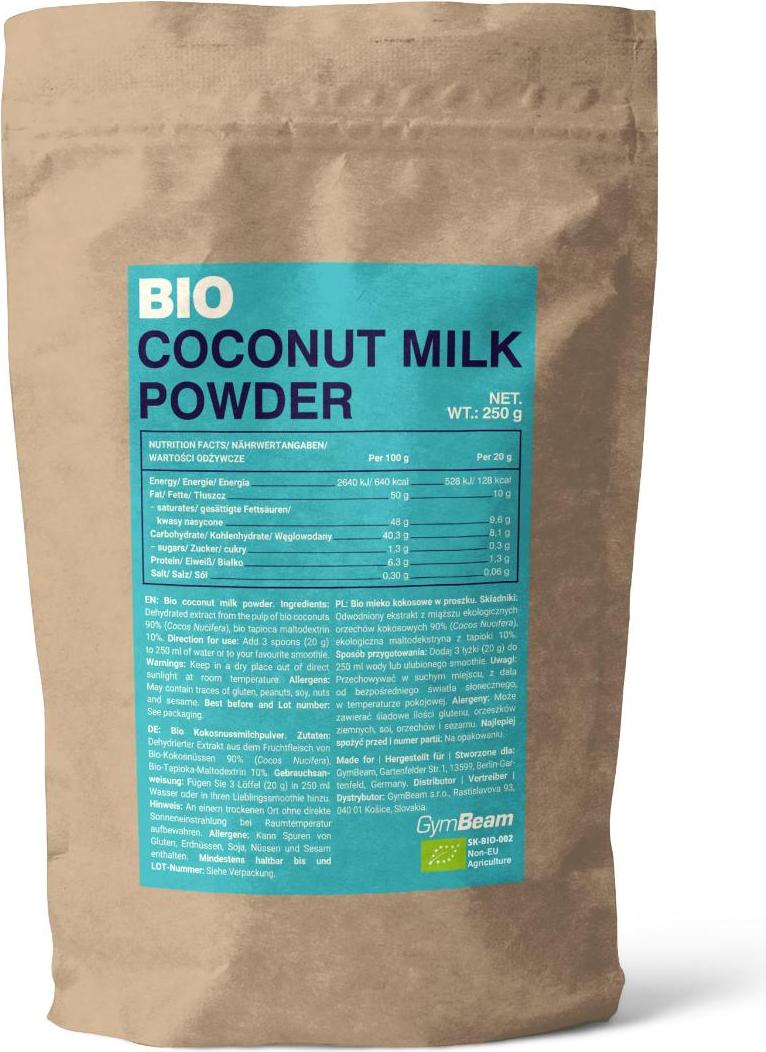GymBeam Bio GymBeam - Kokosnussmilchpulver 250 g