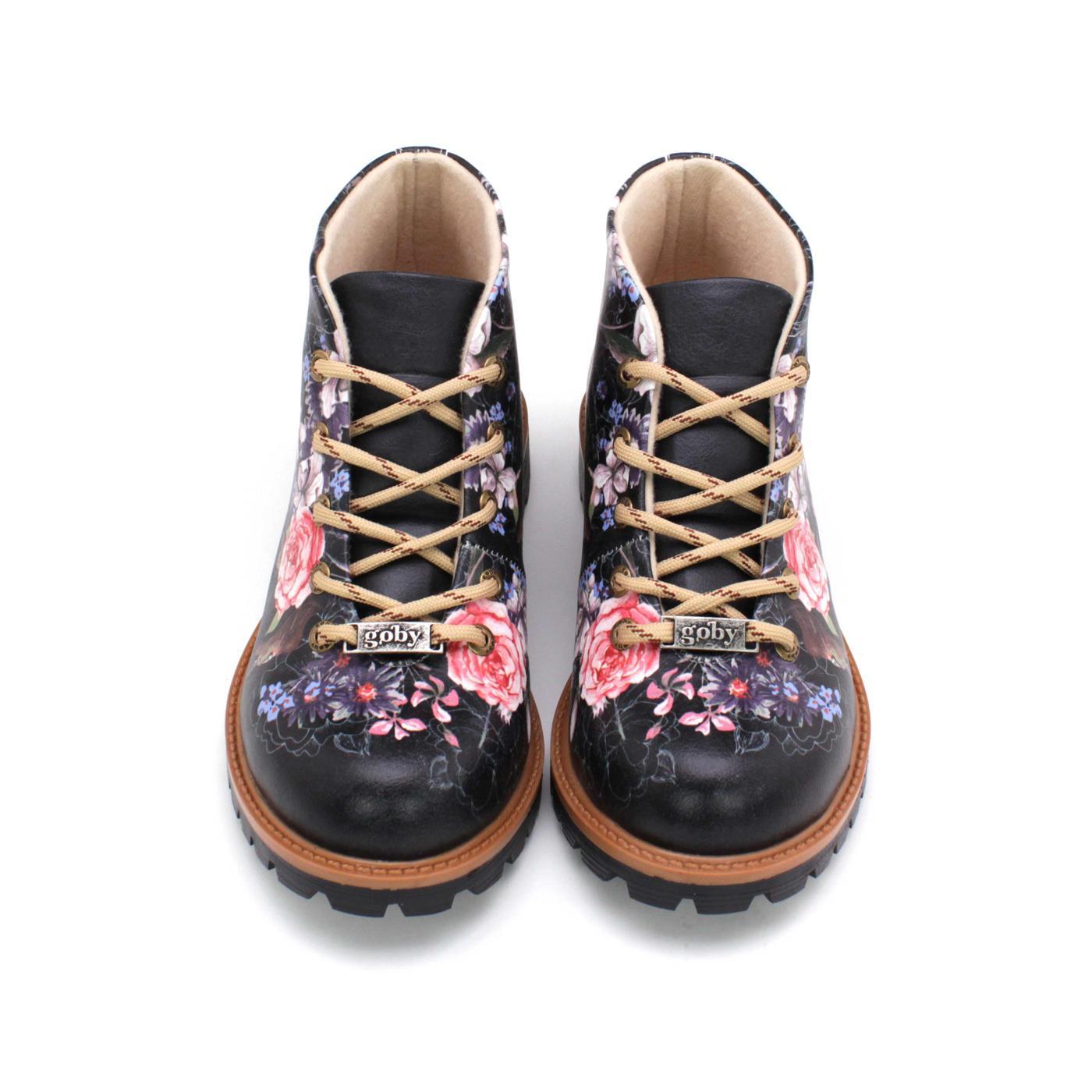 Damenschuhe Goby Schnürstiefeletten WTKS139 37