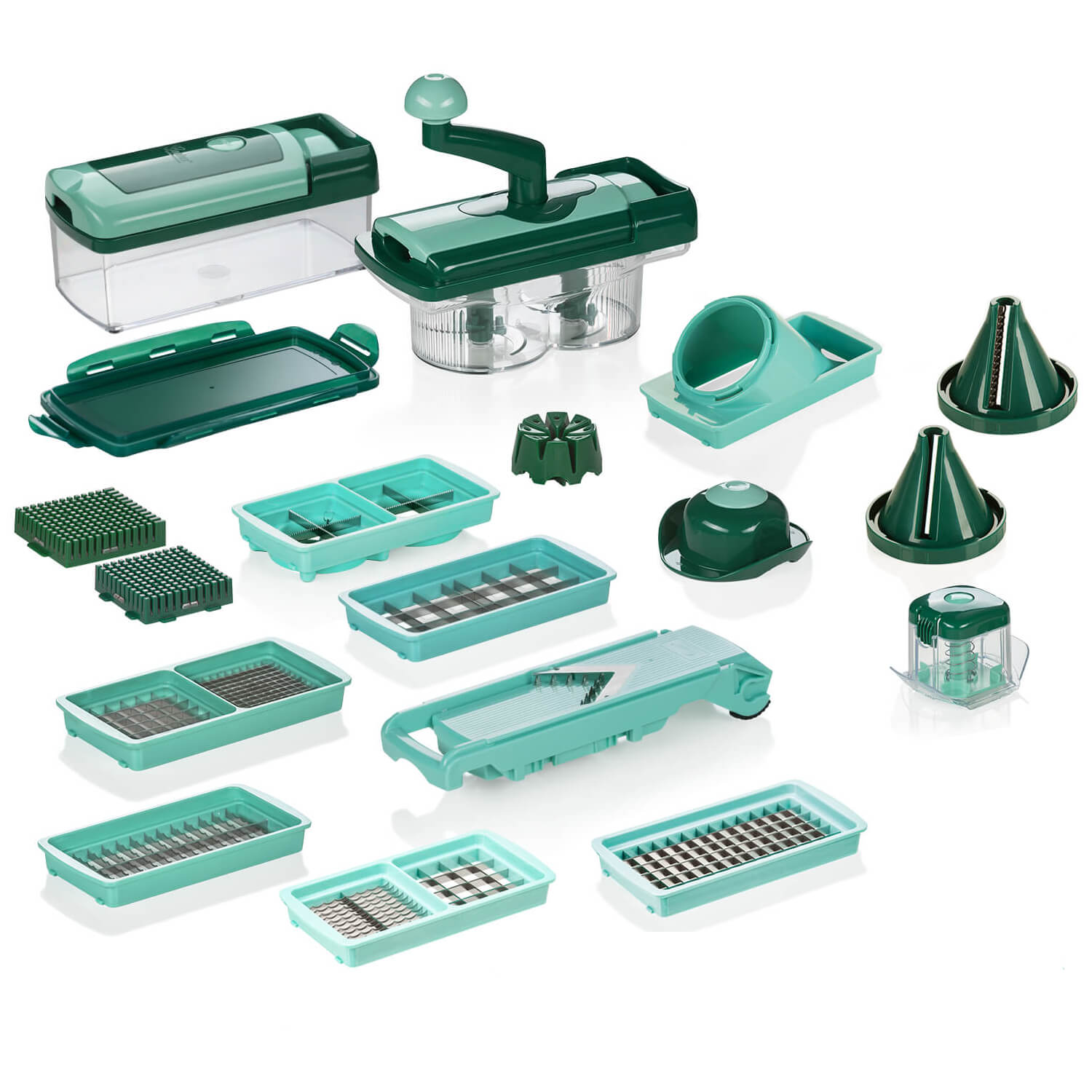 Genius Nicer Dicer Fusion smart | inkl. Nicer Twist (28-tlg.)