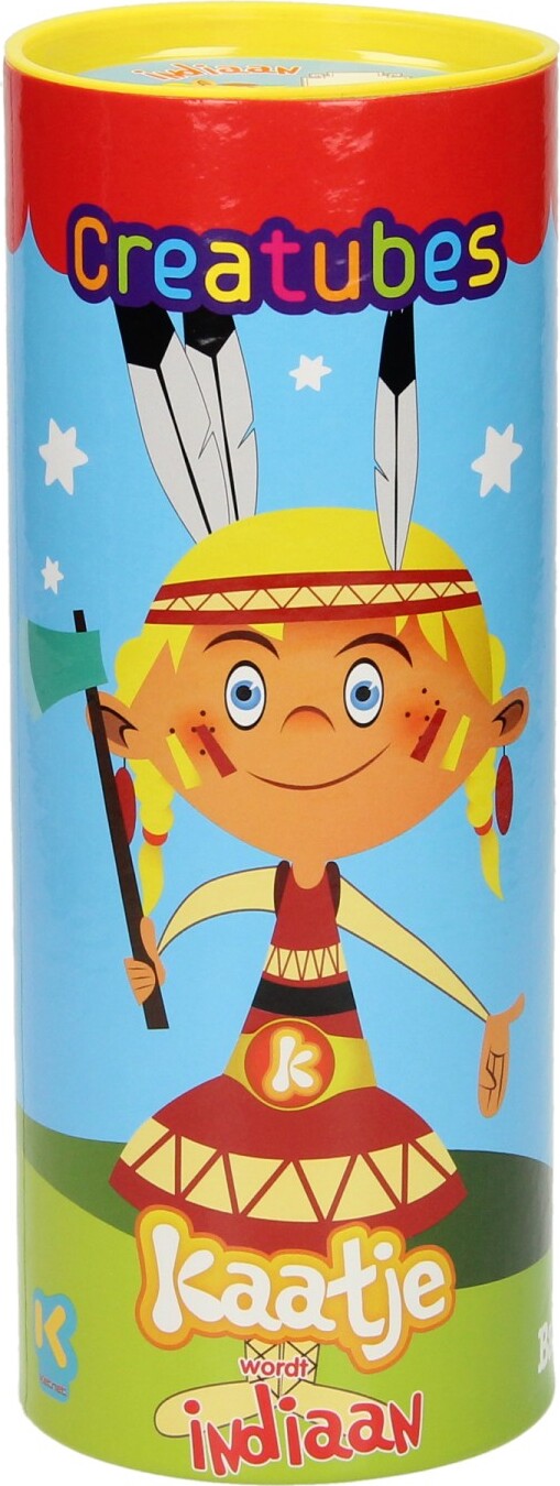 Merkloos Creatubes Indiaan met Tooi 1198023