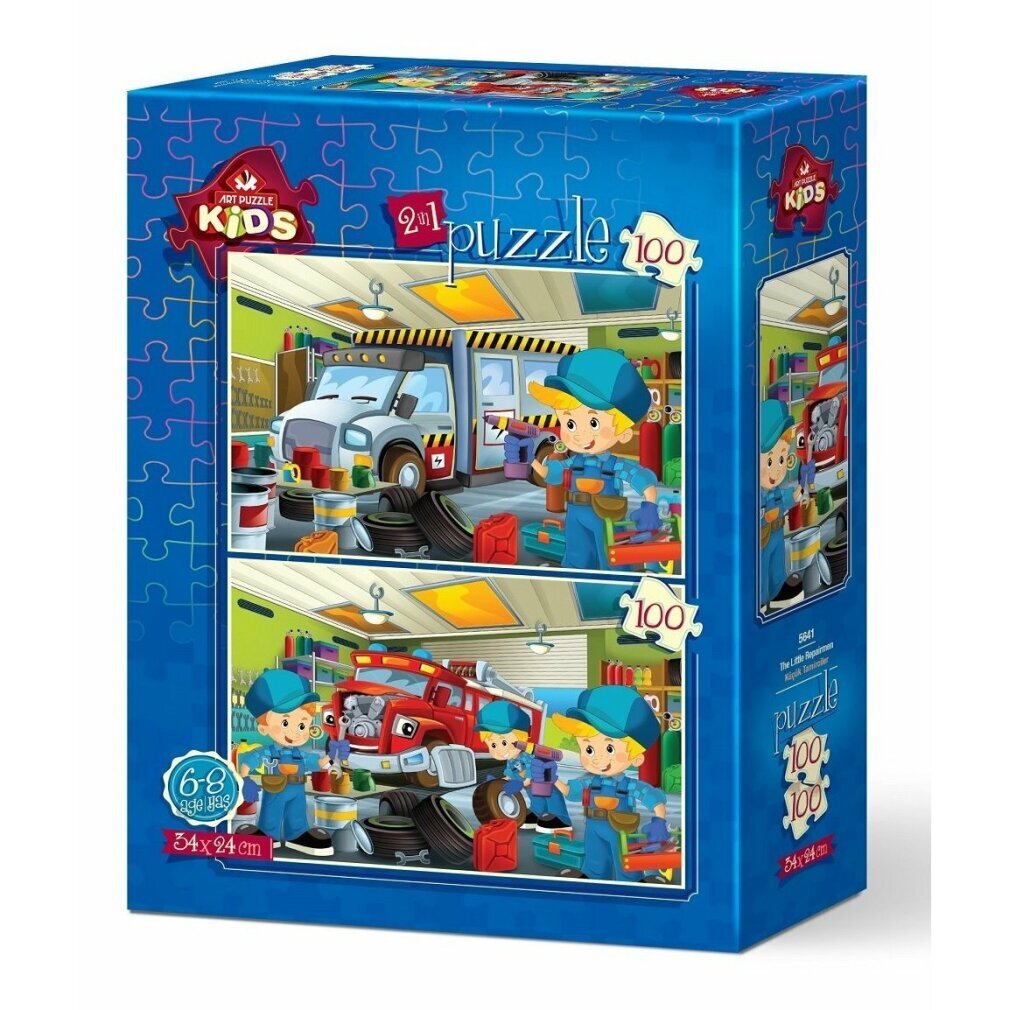 ART PUZZLE Puzzle Kleine Reparateure 2x100 Teile