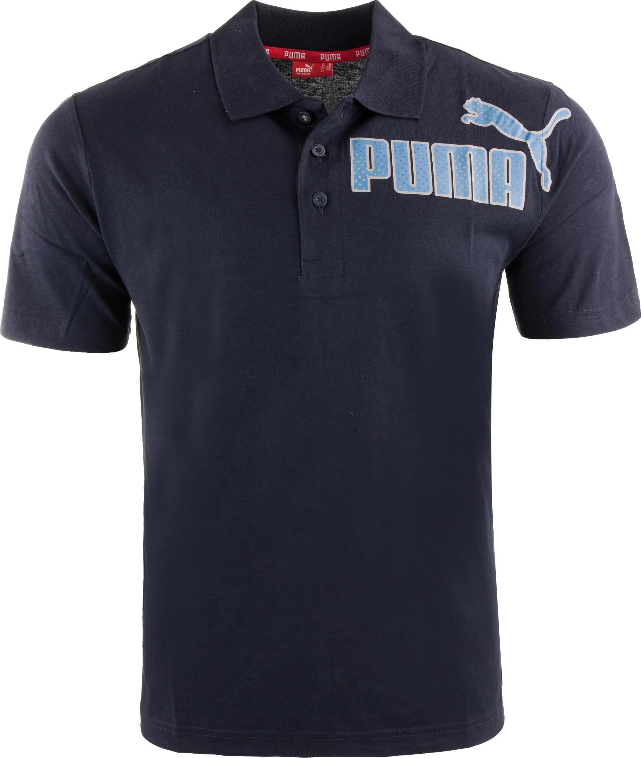 PUMA Herren Poloshirt Blau mit hervorragender Atmungsaktivität und Hautfreundlichkeit
