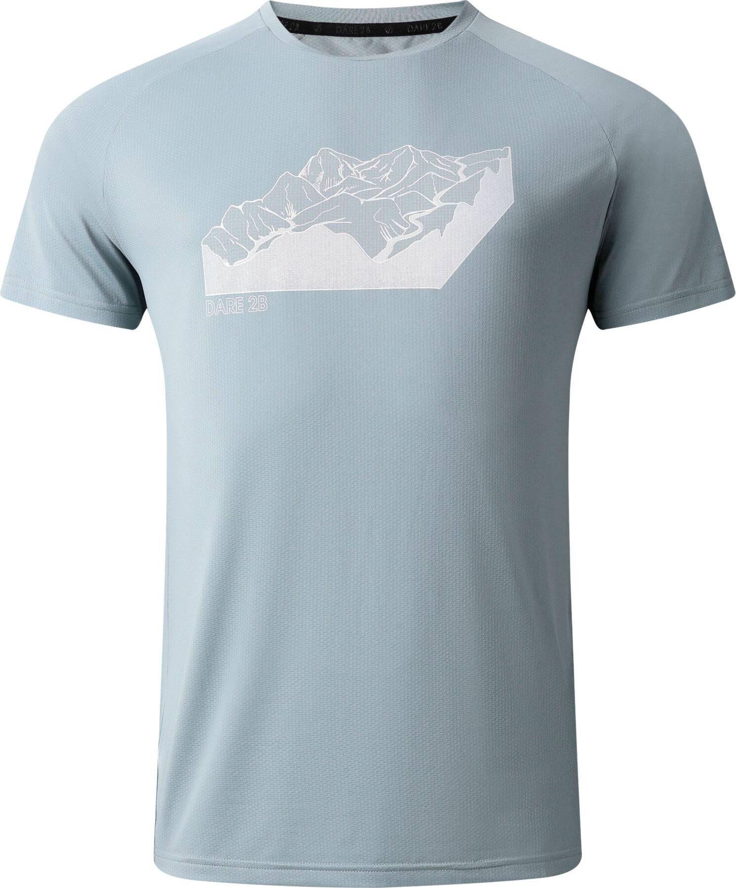 Dare2b TechIITee Lead Grey XXXL DMT779