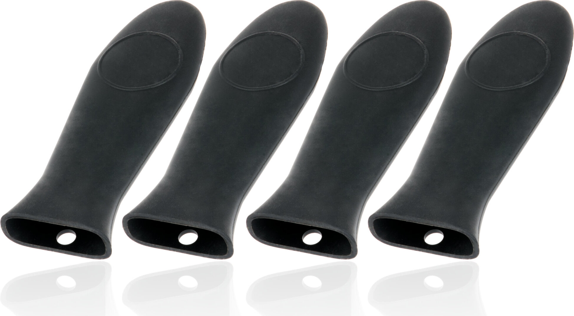 BBQ-Toro Silikon Griff für Pfannen (4 Stück) | hitzeresistent | Griffabdeckung