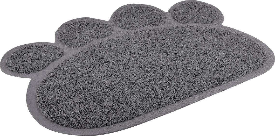 Flamingo Vorleger für Katzentoiletten Pitou grau, Maße: 45 x 60 cm 560544