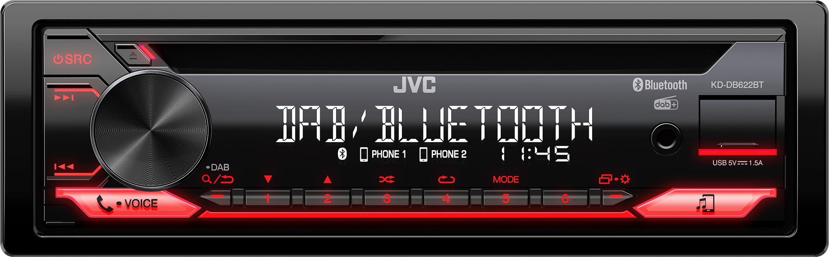 JVC KD-DB912BT - Autoradio - | Muséericorde