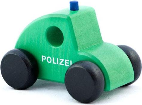 Praunheimer Werkstatt Holzauto Käfer Polizei 34.009-07