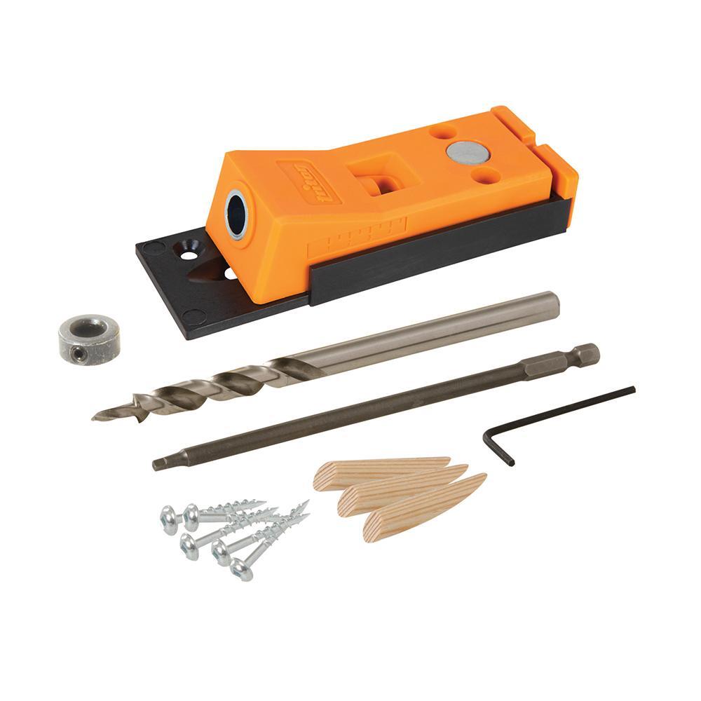 Triton T1PHJ Mini Bohrlehre Taschenbohrung für Schreiner- und Tischlerarbeiten 747767