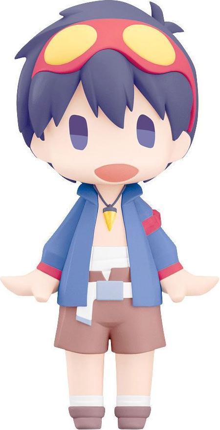 Good Smile Company Tengen Toppa Gurren Lagann HELLO! GOOD SMILE Actionfigur Simon 10 cm 152