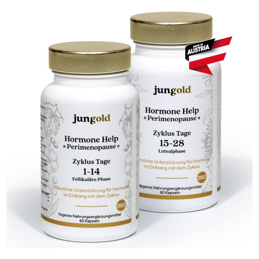 jungold Hormone Help Natural Balance – Pflanzliche Hormonunterstützung – 120 vegane Kapseln