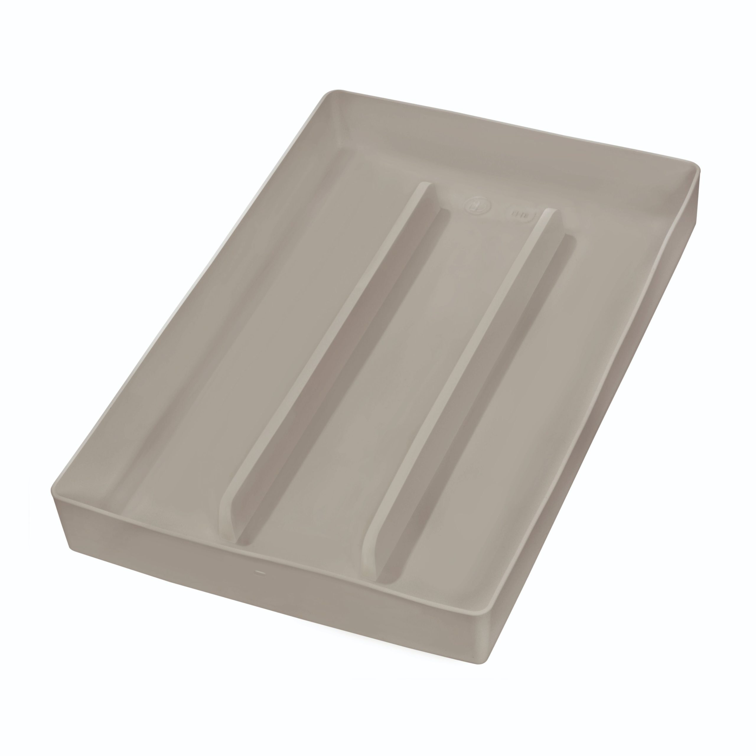 Haarpflege-Organizer, 24,1 x 37,5 x 4,5 cm, Silikon, Weiß - iDesign | The Home Edit