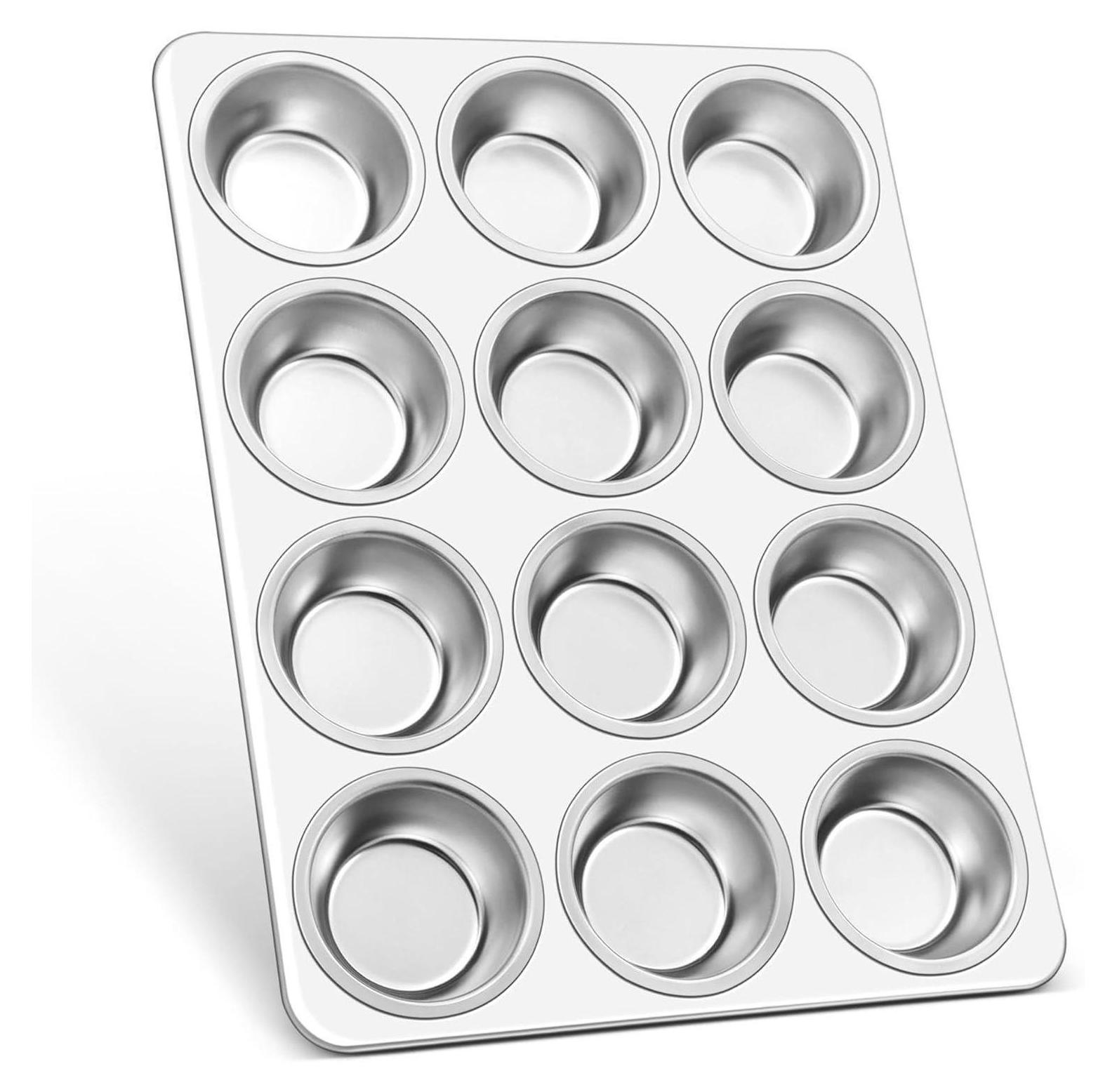 CasaWare Muffinform Für 12 Stück – Granit-Keramik Antihaft, Roségold, Hitzebeständig Bis 230°C