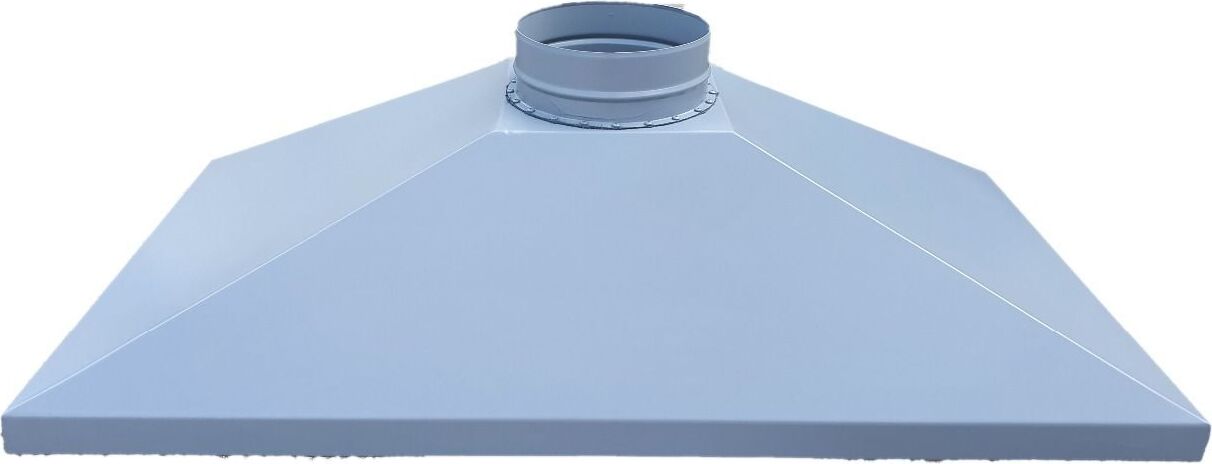 Imar Grillabzugshaube B 130 X T70 X H 35 cm Rauchabzug 25 cm CAPPA 1300/700/250