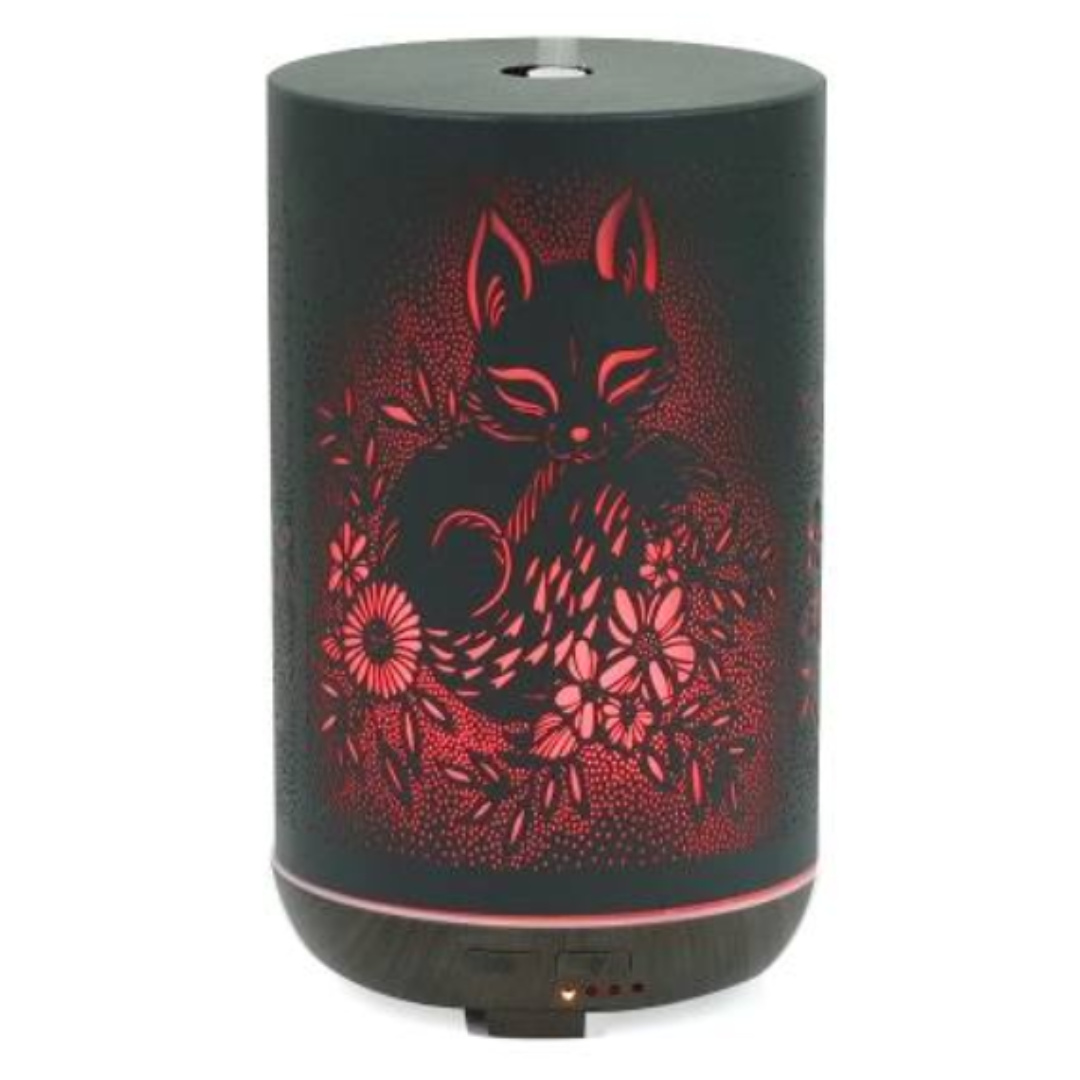 BOT Aromadiffusor SDM1 Katzenmotiv - schwarz 300ml