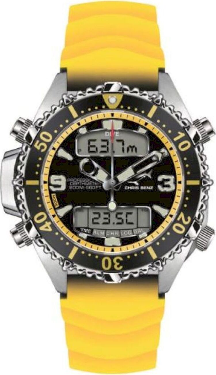 Chris Benz Hodinky pre ženy, mužov a ženy CB-D200X-Y-KBY