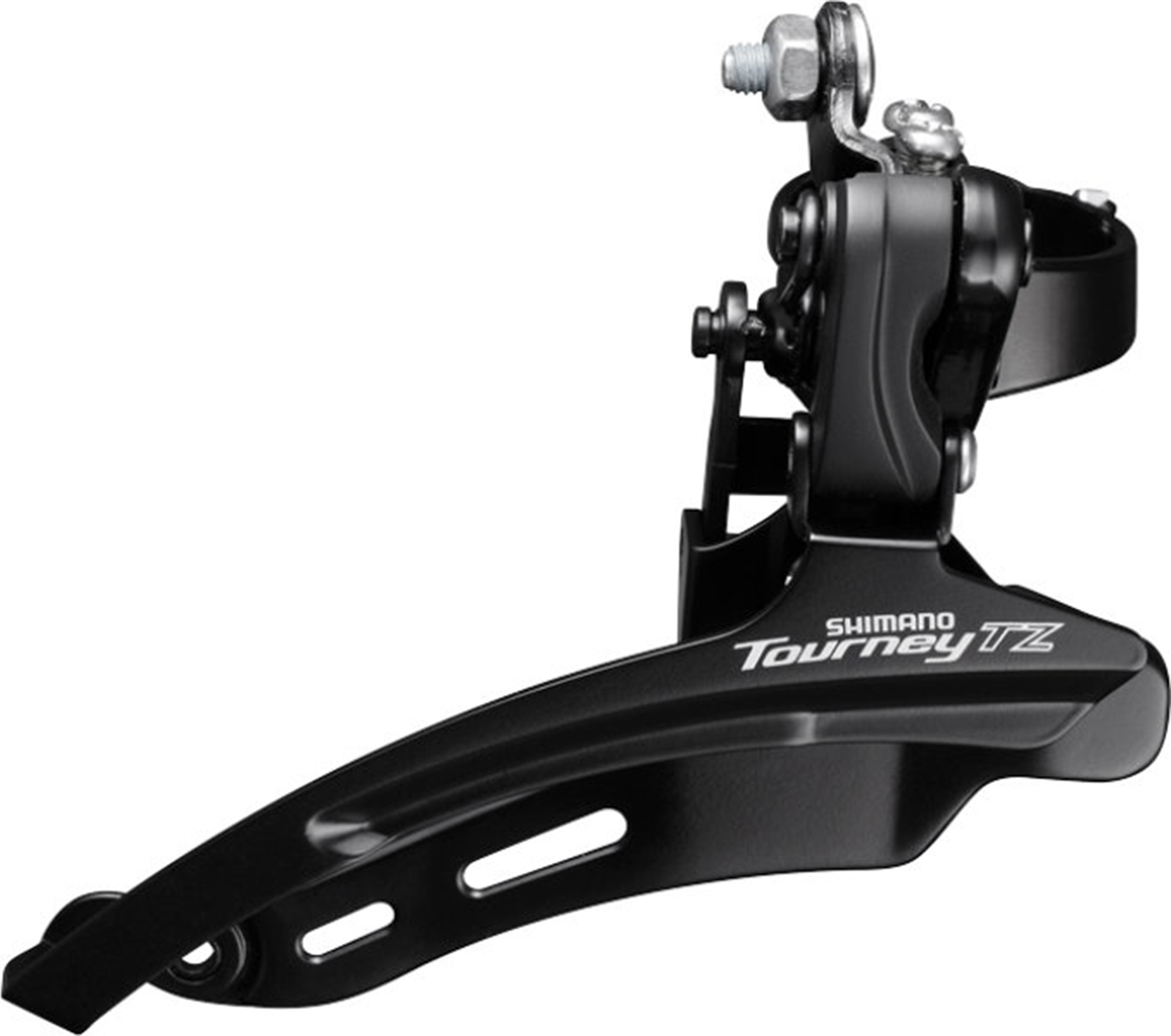 SHIMANO Tourney TZ FD-TZ510 Dérailleur Avant – 3 Vitesses, Tirage Vertical, Compatible 6/7 Vitesses, Pour VTT Et Trekking