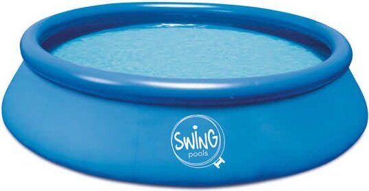 Bazén SWING modrý Ø 3,66m x 0,91m vrátane filtra Bazén Detský bazén Rodinný bazén