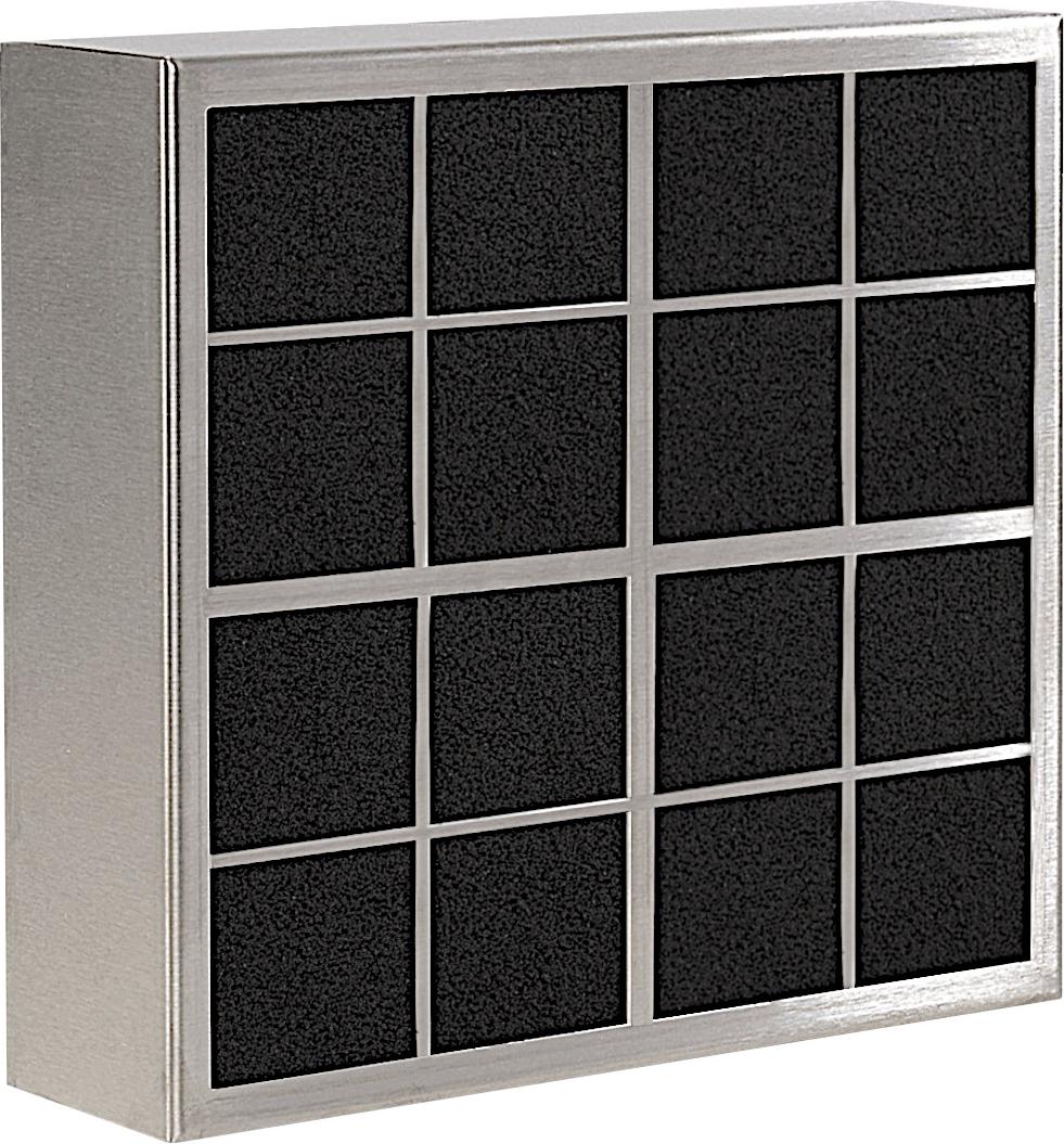 AVITANA Kompakt-Plasmafilter PLANO 2000 mit 300 mm Anschlussstutzen / Luftreinigungsfilter für Dunstabzugshauben / Geruchsfilter