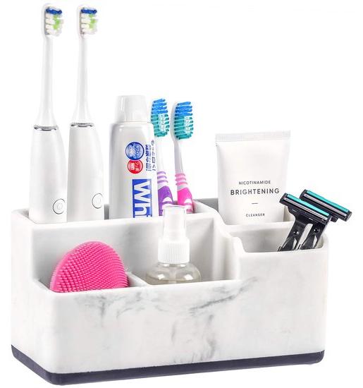 OEM Zahnborstelhalter 5-Fach Weiss mit Ablage 2026