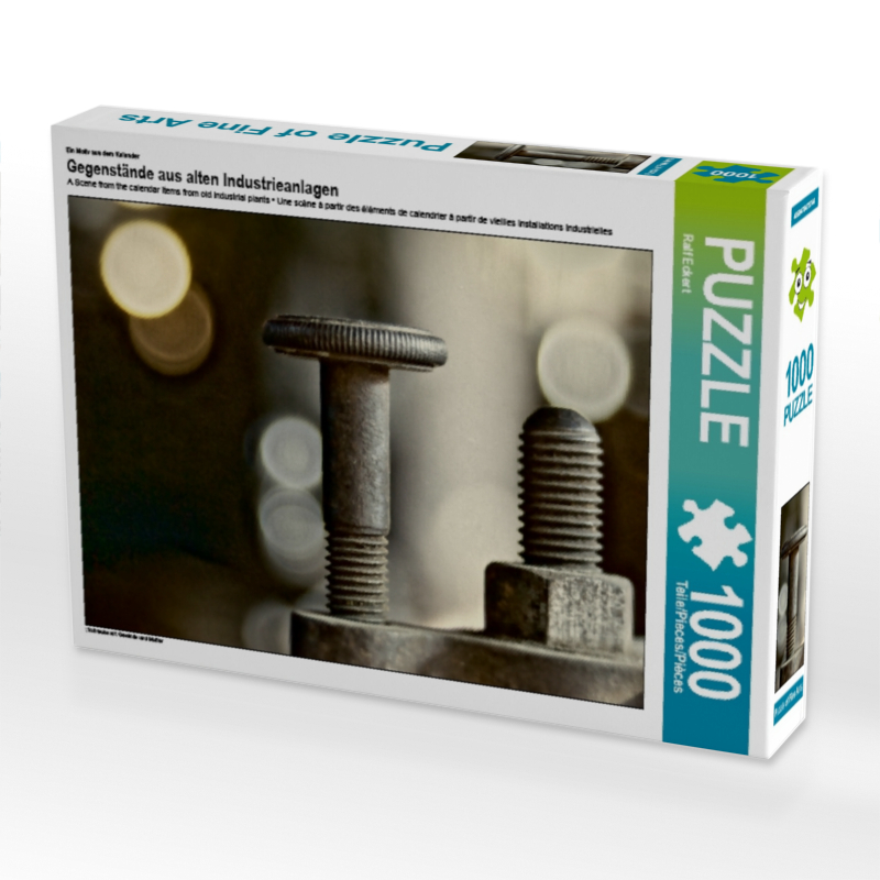 Calvendo Ein Motiv aus dem Kalender Gegenstände aus alten Industrieanlagen 1000 Teile Puzzle quer 640x480mm, Eckert Ralf; 7430607
