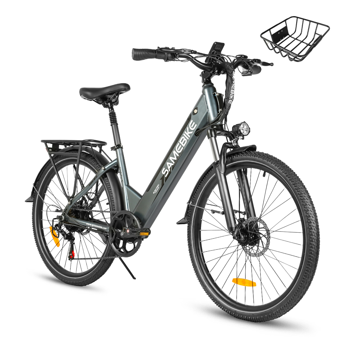 26" elektrobicykel, mestské e-bicykle a e-nákladné bicykle, pedelec e-bike s odnímateľnou batériou 36V/15Ah, 250W motor, 25km/h