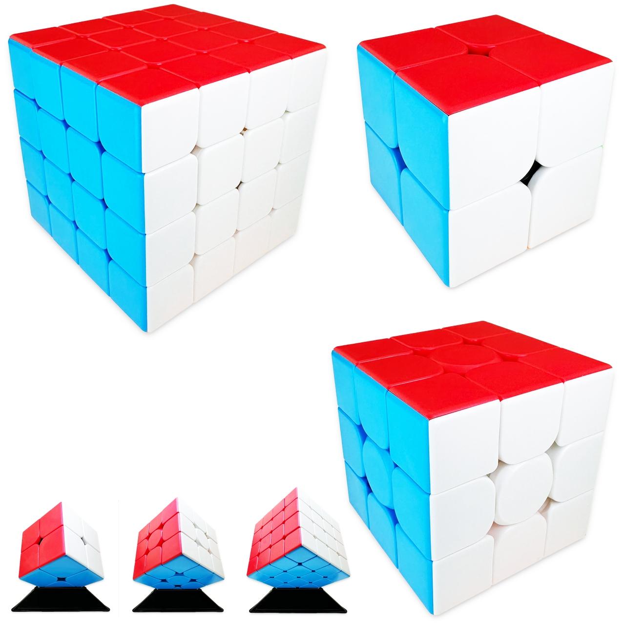 Moyu Meilong Set Zauberwürfel 2x2 3x3 4x4